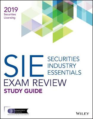 Book cover for Wiley Securities Industry Essentials Exam Review 2019