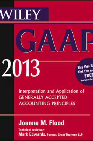 Cover of Wiley GAAP 2013