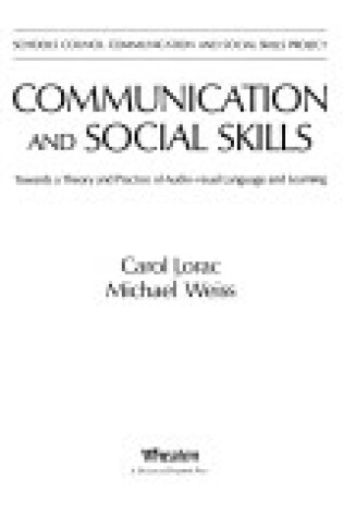 Cover of Communication and Social Skills