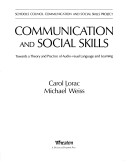 Book cover for Communication and Social Skills