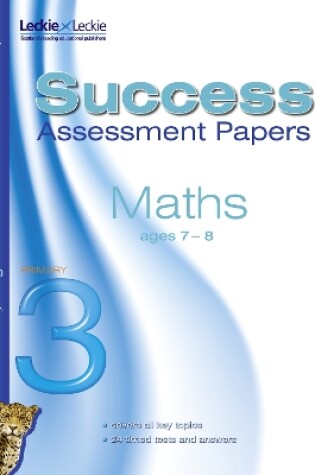 Cover of Maths Assessment Papers 7-8