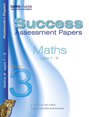 Book cover for Maths Assessment Papers 7-8