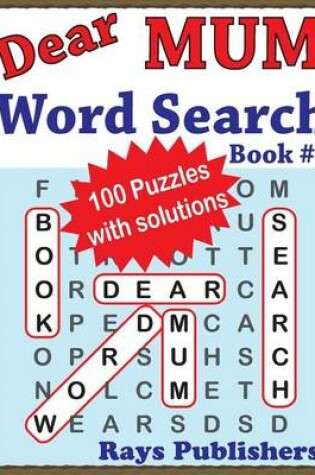 Cover of Dear MUM Word Search Book