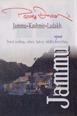 Book cover for Parvez Dewan's Jammu-Kashmir-Ladakh