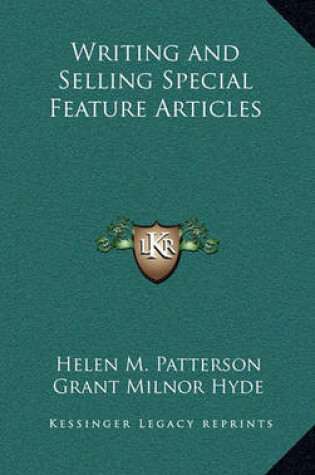 Cover of Writing and Selling Special Feature Articles