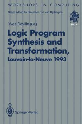 Book cover for Logic Program Synthesis and Transformation