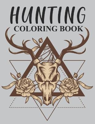 Book cover for Hunting Coloring Book