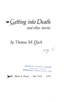 Book cover for Getting Into Death and Other Stories