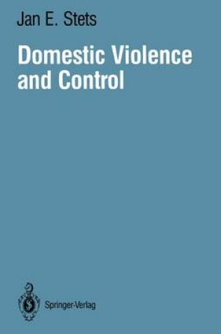 Cover of Domestic Violence and Control