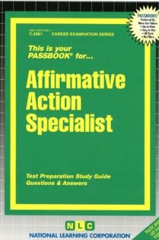 Cover of Affirmative Action Specialist