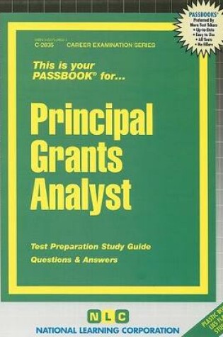 Cover of Principal Grants Analyst