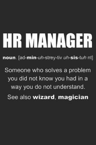 Cover of HR Manager Meaning