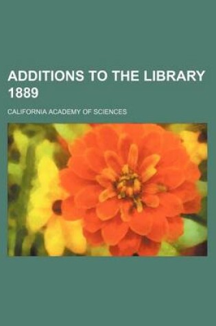 Cover of Additions to the Library 1889