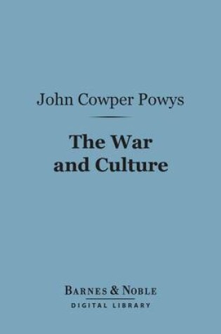 Cover of The War and Culture (Barnes & Noble Digital Library)