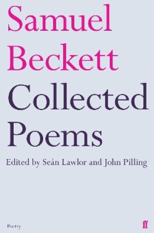 Cover of Collected Poems of Samuel Beckett