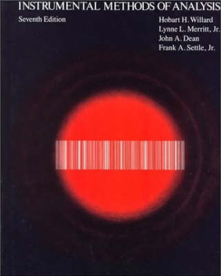 Book cover for Instrumental Methods of Analysis