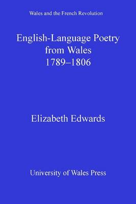 Book cover for English-language Poetry from Wales 1789-1806