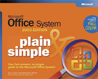 Book cover for Microsoft(r) Office System Plain & Simple -- 2003 Edition