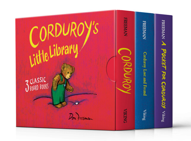 Book cover for Corduroy's Little Library