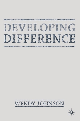 Book cover for Developing Difference
