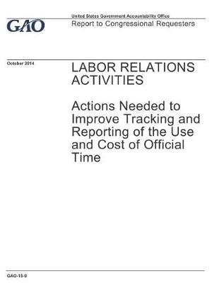 Book cover for Labor Relations Activities