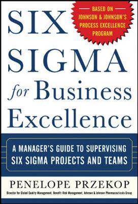 Book cover for Six Sigma for Business Excellence