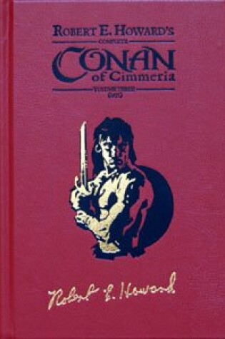 Cover of Robert E. Howard's Complete Conan of Cimmeria