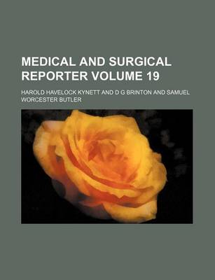 Book cover for Medical and Surgical Reporter Volume 19