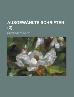 Book cover for Ausgewahlte Schriften (2)