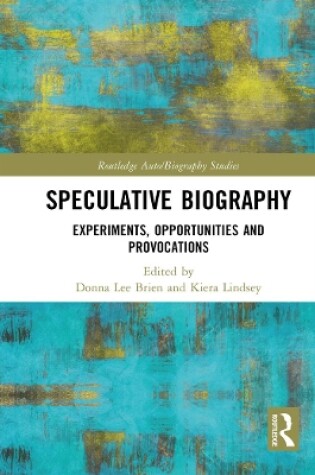 Cover of Speculative Biography