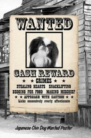 Cover of Japanese Chin Dog Wanted Poster