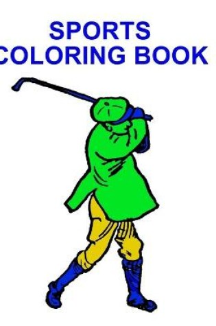 Cover of Sports Coloring Book