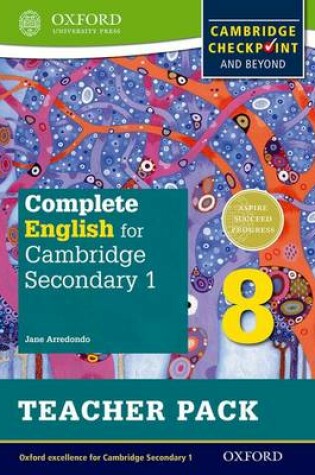Cover of Complete English for Cambridge Lower Secondary Teacher Pack 8