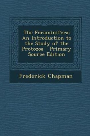 Cover of The Foraminifera