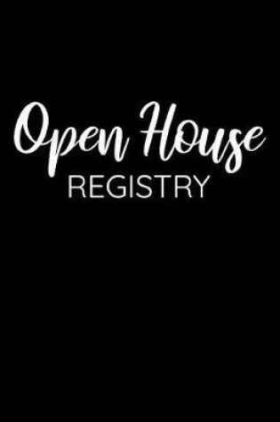 Cover of Open House Registry