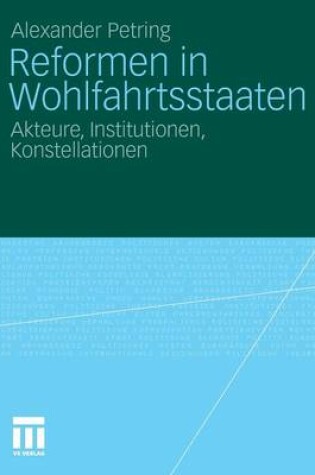 Cover of Reformen in Wohlfahrtsstaaten