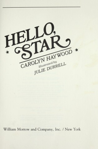 Cover of Hello, Star