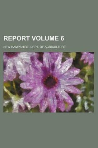 Cover of Report Volume 6