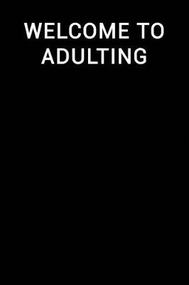 Book cover for Welcome to Adulting