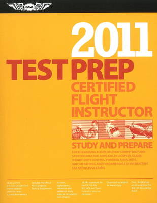 Book cover for Certified Flight Instructor Test Prep 2011