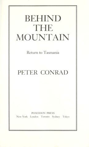 Book cover for Behind the Mountain