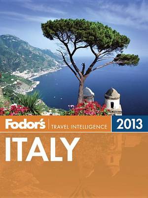 Cover of Fodor's Italy 2013