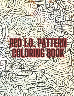 Book cover for Red I.O. Pattern Coloring Book