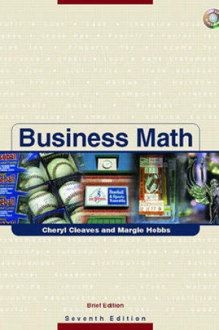 Cover of Business Math, Brief w/CD & Study Guide & Tutor Center Access Card Pkg.