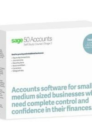 Cover of Sage 50 Accounts V24 Self-Study Workbooks