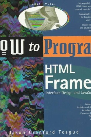 Cover of How to Program HTML Frames