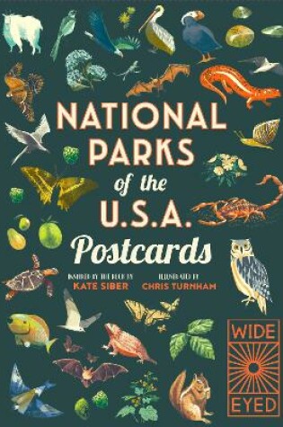 Cover of National Parks of the USA Postcards