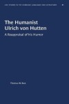 Book cover for The Humanist Ulrich von Hutten