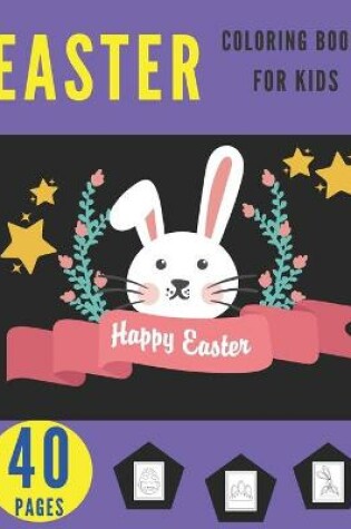 Cover of Easter Coloring Book For Kids