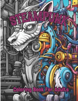 Book cover for SteamPunk Coloring Book